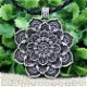 Lotus Mandala ketting met Aum symbool - 2 - Thumbnail