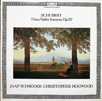 LP - Schubert - Jaap Schröder - Christopher Hogwood - 0