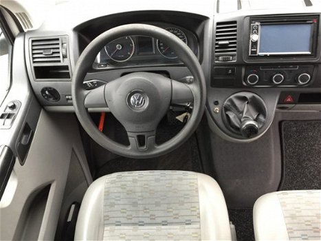 Volkswagen Transporter - 2.0 TDI L1H1 T800, 3-PERSOONS, AIRCO, ELEK-RAMEN, NAVIGATIE, RADIO-CD-MP3-U - 1