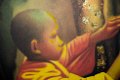 Schilderij Thai monks - 3 - Thumbnail