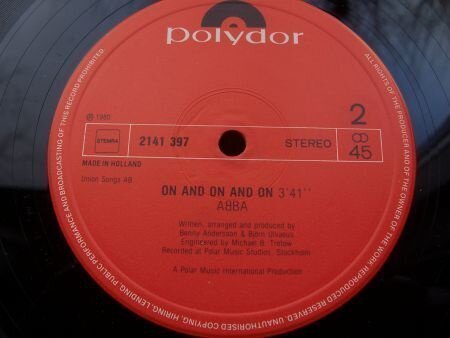 ABBA LAY ALL YOUR LOVE ON ME 3x - Afbeelding 3