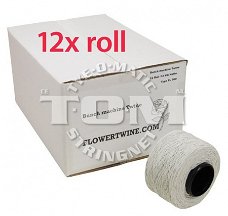 Machine twine for flower bunch machine standard roll white