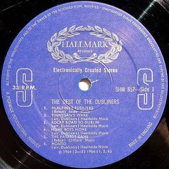 THE DUBLINERS - The Best of The Dubliners - 2