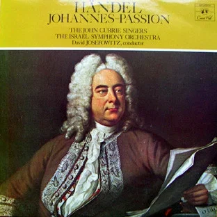 2-LP - Händel - Johannes Passion - 0