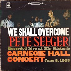 LP - Pete Seeger - We shall overcome