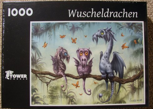 Tower Puzzle - Wuchseldrachen - 1000 Stukjes - 2