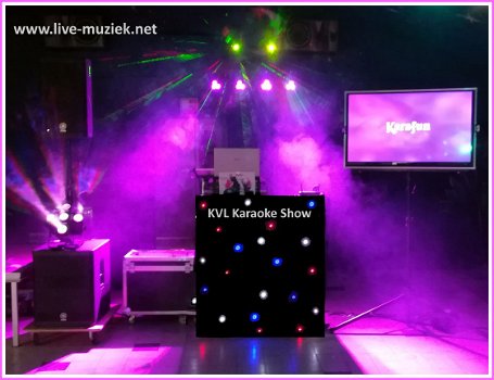 Bruiloft en feest Drive-in-show DJ karaoke-show & live muziek - 8