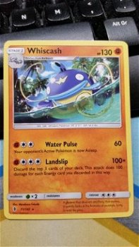 Whiscash 71/145 Rare SM Guardians Rising - 1