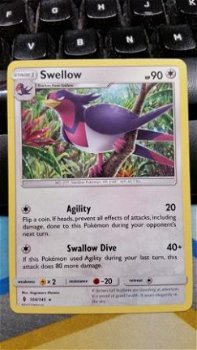 Swellow 104/145 Rare SM Guardians Rising - 1