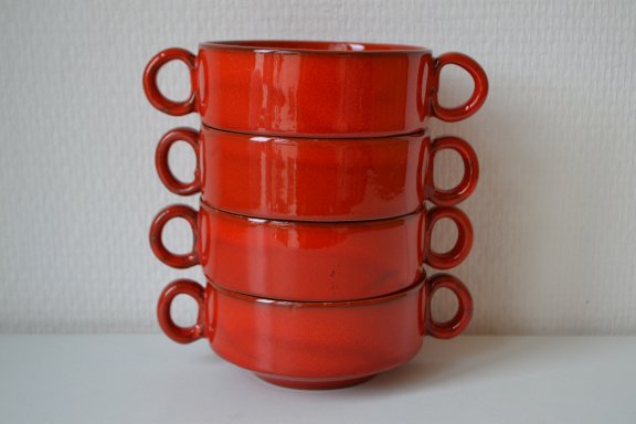 Vintage soepkommen Hollands keramiek - nr. 1