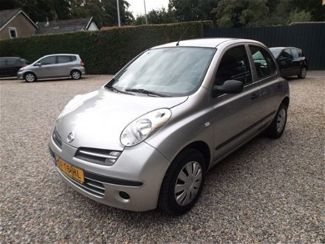 Nissan Micra - 1.2 VISIA nieuwe apk 05-09-2020 airco 5deurs - 1