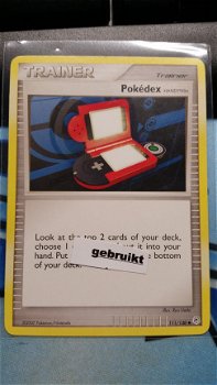 Pokedex Handy910 111/130 Diamond & Pearl (Base Set) gebruikt - 1