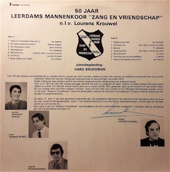 Leerdams Mannenkoor 'Zang en Vriendschap' - 2