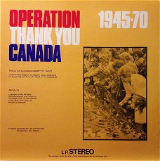 Operation THANK YOU Canada 1945 - 1970