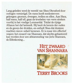 Terry Brooks = Het zwaard van Shannara - paperback - 1