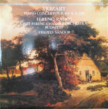 LP - Mozart - Ferenc Rados piano - 0