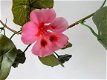 kunstplanten, kunstbloemen, slinger, guirlande, oost indische kers, zijdebloemen - 2 - Thumbnail