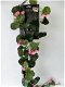 kunstplanten, kunstbloemen, slinger, guirlande, oost indische kers, zijdebloemen - 3 - Thumbnail