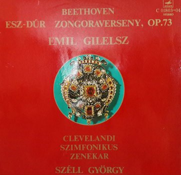 LP - Beethoven - Emil Gilelsz - 0