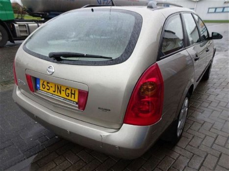 Nissan Primera Estate - 1.8 Tekna NAP, NAVIGATIE, RIJDT PRIMA, NETTE AUTO, AIRCO, NIEUWE APK tot 20 - 1