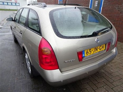 Nissan Primera Estate - 1.8 Tekna NAP, NAVIGATIE, RIJDT PRIMA, NETTE AUTO, AIRCO, NIEUWE APK tot 20 - 1