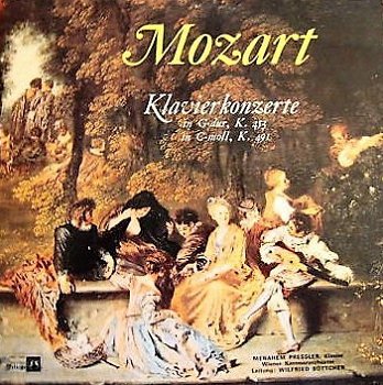 LP - Mozart - Menahem Pressler, piano - 0