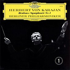 LP - Brahms Symphonie nr.1 - Herbert von Karajan