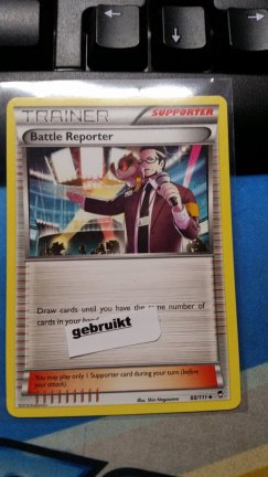 Battle Reporter 88/111 XY Furious Fists gebruikt - nr. 1