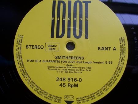 SMITHEREENS (YOU IS) A GUARANTEE FOR LOVE - Afbeelding 2