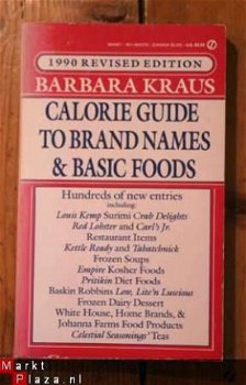 Barbara Kraus - Calorie Guide to Brand Names & Basic foods - 1