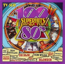 100 Superhits From The 80's  ( 5 CD)