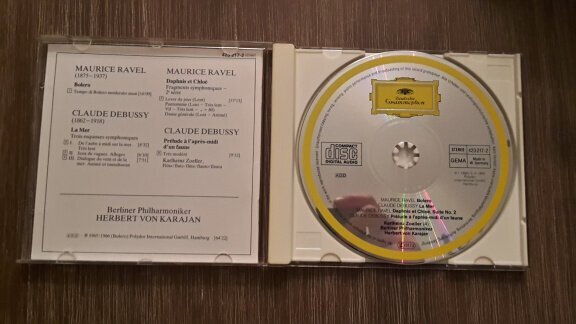 Maurice Ravel, Claude Debussy - Herbert Von Karajan, Berliner Philharmoniker - 1