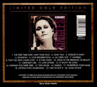 CD - Alison Moyet - The best of Gold - 2