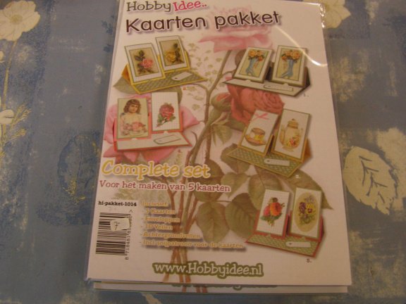 KAARTPAKKET VAN hOBBY IDEE 1014.OPRUIMING - nr. 1