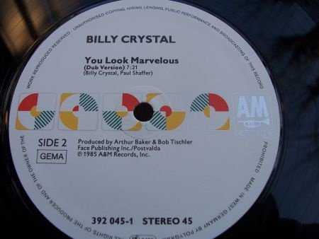 BILLY CRYSTAL YOU LOOK MARVELOUS - Afbeelding 3