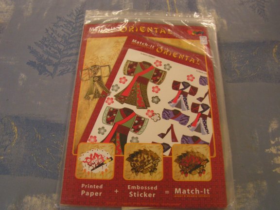 Boek Matchit oriental compleet met stickers. OPRUIMING - nr. 1