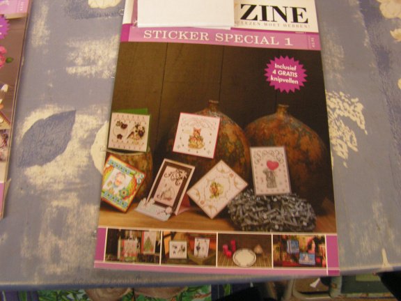 hobby zine stencil special en stickerspecial OPRUIMING - Afbeelding 3
