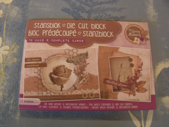 STANSBLOK STUDIO LIGHT LOVING MEMORIES. opruiming - nr. 1