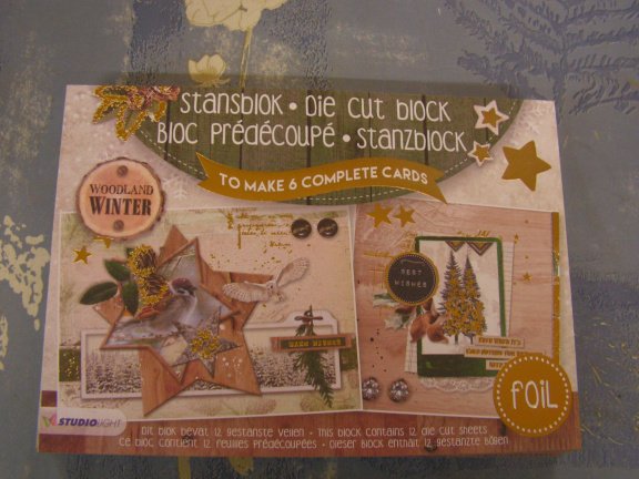 stansblok winter studio light - nr. 1