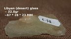 Tektite Libyan desert glass - tektiet Libisch woestijn glas - 1 - Thumbnail