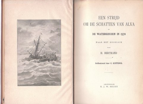 De strijd om de schatten van Alva door H. Bertrand - 2