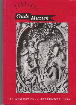 Programma Holland Festival Oude muziek 1992. 1993 & 1994 - 2
