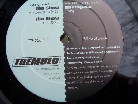 TREMOLO RECORDS THE SHOW - Afbeelding 2