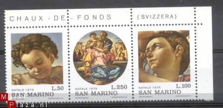 San Marino Kertmis 1975 Michel Angelo postfris - 1