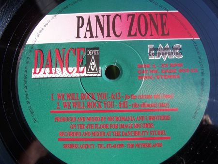 PANIC ZONE WE WILL ROCK YOU - Afbeelding 2