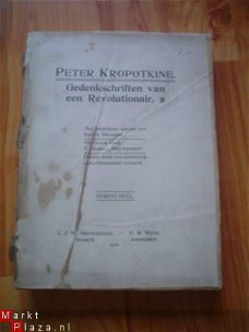 Gedenkschriften van een revolutionair door Peter Kropotkine