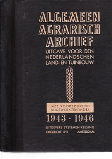 Algemeen Agrarisch Archief jan. 1944-mei 1946, Keesing