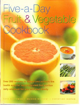 Five a day fruit & vegetable cookbook by Whiteman ao - 1