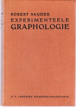 Experimentele graphologie door Robert Saudek - 1