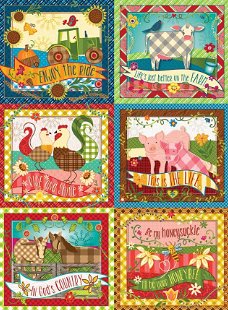 Bits and Pieces - Farm Quilt - 1000 Stukjes Nieuw